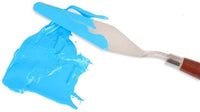 5 piezas de cuchillos de pintura, paleta de acero inoxidable cuchillo conjunto de pintura raspador espátula cuchillo herramientas accesorios para óleo lienzo pintura acrílica - Arteztik
