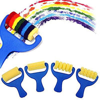imei Pintura Rodillo de espuma para cepillo para polvo esponja para Kid Mini cepillos de pintura bricolaje Arte Artesanía Herramienta de pintura Set (4 paquetes) - Arteztik
