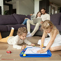 Pizarra colorida borrable magnética para bebés/niños, desarrollo de habilidades, tablero de dibujo, por Tonor - Arteztik
