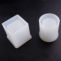 HEALLILY Moldes de resina epoxi para bolígrafos y ceniceros moldes de silicona para hacer herramientas de resina colgante de manualidades 4 piezas - Arteztik
