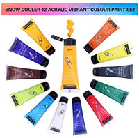 Juego de pintura acrílica para pintar, 24 colores acrílicos vibrantes de 0.7 fl oz para lienzo, madera, tela, cuero, cartón, papel y manualidades - Arteztik
