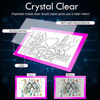 LITENERGY - Caja de luz LED de seguimiento A4 portátil, ultrafina, ajustable, USB, para dibujo de tatuajes, streaming, bocetos, animación, estenciling - Arteztik
