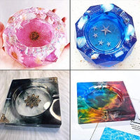 FunPa - Molde de silicona para manualidades (2 unidades), diseño de epoxi - Arteztik
