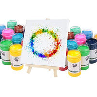 Mini paneles de lona de 6.0 x 6.0 in, 12 unidades con soporte de madera de pino diminuto, soportes de algodón preestirados, pequeños lienzos de lona en blanco para pinturas artesanías pequeños acrílicos al óleo proyectos - Arteztik
