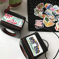 DOFE 50 pegatinas con diseño de panda, resistentes al agua, pegatinas láser para coche, 50 unidades, pegatinas para ordenador portátil, motocicleta bicicleta equipaje, parches de graffiti para adolescentes (50 unidades Lovely Panda) - Arteztik
