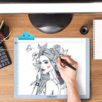 Bloc de luz LED de Craftymint, tableta de seguimiento de luz ultradelgada de 19 pulgadas, caja de luz USB portátil para pintura de diamantes y pizarra de dibujo ligera, accesorios de dibujo y regalos para artistas - Arteztik
