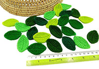 NAVA CHIANGMAI - Adorno decorativo hecho a mano con hojas de flores de ganchillo para álbumes de recortes, manualidades, manualidades, manualidades, algodón, manualidades, manualidades, álbumes de recortes, bodas, muñecas, casa, suministros de tarjeta. - Arteztik
