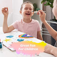 Artibox Juego de pintura para principiantes en acuarela, 24 colores vibrantes surtidos en caja de metal, juego de acuarela profesional con 2 pinceles, 1 pincel de pintura para detalles, ideal para principiantes y estudiantes - Arteztik
