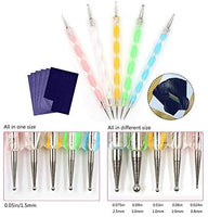 200 hojas de papel de carbono para trazado, transferencia de papel de carbono de grafito de papel de copia con 5 piezas de lápiz para repujado puntero para madera, papel, lienzo y otras superficies de arte 8.3 x 11.7 pulgadas - Arteztik
