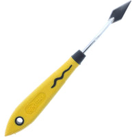 RGM - Cuchillo de paleta de agarre suave, amarillo, 40 (RGR040) - Arteztik
