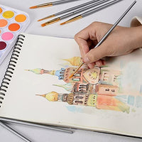 Conda - Juego de 50 pinceles de pintura multiusos para acrílico, aceite, acuarelas - Arteztik
