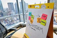 Post-it - Almohadilla de caballete de mesa portátil súper pegajosa, ideal para profesores virtuales y estudiantes, 19.7 x 22.8 in, 20 hojas, almohadilla, 2 almohadillas (563 VAD 2 unidades) - Arteztik
