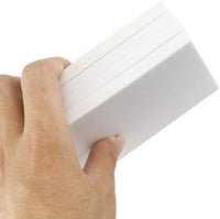 UPlama - Lote de 4 sellos de goma para tallar bloques de tallado de 4 x 6 pulgadas, color blanco, bloque de tallado de impresión, superficie de goma suave y fácil de tallar para proyectos de manualidades e ideal para principiantes y profesionales, color b - Arteztik
