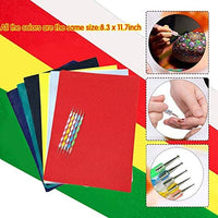 130 hojas de papel de carbono para trazado, transferencia de papel de carbono de grafito de papel de copia con 5 piezas de lápiz para repujado para madera, tela, papel, lienzo y otras superficies de arte de 8.3 x 11.8 in - Arteztik
