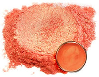 Eye Candy Mica Pigmento en polvo "Shibuya Orange" (1.76 oz) multiusos DIY Artes y Artesanías Aditivo | carpintería, epoxi, resina, bombas de baño naturales, pintura, jabón, esmalte de uñas, bálsamo labial (Shibuya Orange, 50 G) - Arteztik
