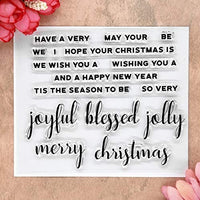 Kwan Crafts 4 hojas diferentes estilo árbol de Navidad Santa claro sellos para hacer tarjetas decoración y bricolaje Scrapbooking - Arteztik
