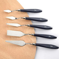CONDA herramientas de pintura para cuchillos de paleta, mango de madera para cuchillos de metal - Arteztik
