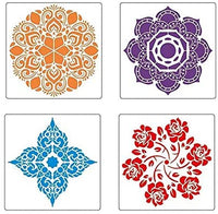 35 herramientas de punteo de mandala, herramientas para pintar mandalas, rocas, colorear, dibujar y dibujar - Arteztik
