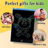 TEKFUN Girls Gifts Toys for 2-6 Year Old Girls, LCD Writing Tablet Toddler Doodle Board, 11inch Colorful Drawing Tablet Writing Pad, Educational and Learning Toy Birthday Gift (Pink) - Arteztik
