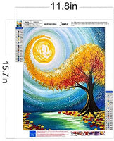 Kit de pintura de diamante 5D para adultos y niños, broca completa, redonda, con diamantes de imitación, arte abstracto, pintura al óleo, perfecto para decoración de la pared del hogar, regalo (12 x 16 pulgadas) - Arteztik
