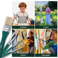 ARTIFY - Juego de 10 pinceles de pintura, incluye una funda de transporte perfecta para pintura acrílica, aceite, acuarela y gouache - Arteztik
