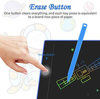 Sunany - Tableta de escritura LCD de 11 pulgadas para niños, juguetes para niños y niñas, tablero de dibujo colorido para niños, tablero de dibujo de doodle electrónico, juguetes educativos y de aprendizaje, regalos para niños de 3 a 12 años (azul) - Arteztik
