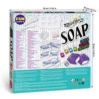 Kit de fabricación de jabón para niños, kit de ciencia FunKidz para hacer tu propio jabón con purpurina de cristal colorido con suministros para hacer jabón para niñas a partir de 6 años y más, kits de manualidades ideales para regalos para fiestas de cum - Arteztik
