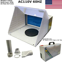 EWANYO Hobby - Kit de accesorios para pintura de aerografía portátil para extractor de filtro de escape - Arteztik
