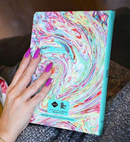 Cuaderno de bocetos de piel vegana de Denik, de 7 x 9 pulgadas, con 88 páginas en blanco - Arteztik
