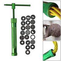 Pistola extrusora de arcilla para fondant, pasta de azúcar, extrusora de arcilla, pistola de escultura, herramienta de punteado de bolígrafo para decoración de tartas, herramienta de modelado - Arteztik
