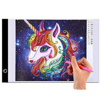 Caja de luz LED A4 Tracer con alimentación USB, ultradelgada y ajustable, para pintura de diamante 5D DIY, 1 pieza - Arteztik
