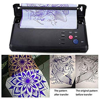 Yuelong 100 hojas de papel de plantilla térmica para tatuajes de papel de plantilla de 4 capas de 8 1/2 x 11 pulgadas de papel de trazado de tatuajes para kit de transferencia de tatuajes suministros de tatuaje (100 unidades) - Arteztik
