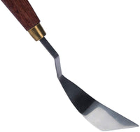 Juego de 5 cuchillos de pintura MEEDEN, versátil espátula de acero inoxidable, paleta de cuchillo, rascador de pintura para aceite acrílico y más - Arteztik

