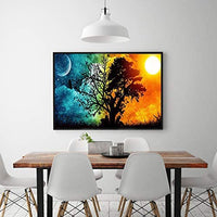 Kit de pintura de diamantes, accesorios de arte, con diamantes, caja de herramientas para bolígrafos, pegamento 5D DIY Gema Arte y manualidades Puzzle para adultos y niños, bordado de joyas para decoración de pared y regalo - Arteztik
