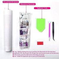 Kit de pintura de diamante 5D para adultos y niños, NYEBS 5D DIY pintura de diamante taladro redondo completo Jesús está caminando en la playa bordado de diamantes de imitación para decoración de pared 16 x 16 pulgadas (taladro completo) - Arteztik
