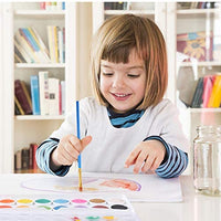 AROIC Paint Brushes Set,120 pcs Nylon Hair Brushes for Acrylic Oil Watercolor Artist Professional Painting Kits - Arteztik
