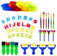 Juego de pintura para niños de aprendizaje temprano (48 piezas) - Arteztik
