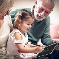 Tablet LCD de escritura tableta, 8.5 pulgadas de dibujo, tabletas para niños, tableros de doodle board, regalos para niños y adultos en casa, escuela y oficina, Azul - Arteztik
