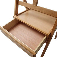 Mont Marte Signature Box - Caballete para suelo (madera de haya, 17.1 x 17.3 x 59.1 in) - Arteztik
