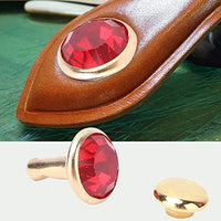 50 remaches de diamantes de imitación, remaches de diamantes de imitación, remaches para cuero/cinturón/bolso de mano, decoración de piel - Arteztik
