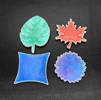 Moldes de resina, moldes de silicona de fundición, posavasos de silicona, moldes de resina epoxi de resina de fundición de arte para bricolaje moldes de copa de Año Nuevo regalo para niña y niño - Arteztik
