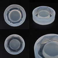 HEEPDD Molde de silicona de resina, molde de silicona para cenicero hecho a mano, resina epoxi, herramienta para hacer joyas para la decoración del hogar - Arteztik

