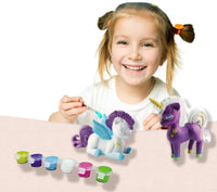 AMAV Toys - Kit de actividades de pintura de caballos míticos para manualidades y manualidades, Multicolor - Arteztik
