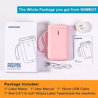 Máquina de etiquetado NiiMbot D11 2020 Protable Bluetooth Etiqueta Impresora Cinta Incluida Múltiples Plantillas Disponibilidad para Smartphone Tablet Fácil de usar Oficina Hogar Organización USB Recargable… (Blanco) - Arteztik
