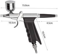 Yenny shop SP166 - Pistola de control de pintura de aire profesional, perfecto para maquillaje cosmético modelo/carrocería/pintura de coche, uñas y bellas, retoque de fotos, decoración de tartas, textiles y camiseta - Arteztik
