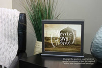 Jada Venia 9.75" x 7.75" silo Home Sweet Home caja de luz de gato - Arteztik

