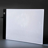 Udefineit USB Powered A4 Escala LED ajustable Light Pad, Ultra-delgada Dimmable Brillo LED Tracing Light Box para Artistas Animación Sketching - Arteztik
