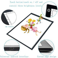 Caja de luz para rastrear A4 Led Artcraft Light Pad Tracer para dibujar artistas bocetos animación 5D DIY Diamond Paintingby PAATWA (A4S) - Arteztik
