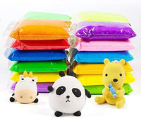 Arcilla seca al aire de 36 piezas, arcilla suave para modelar niños con herramientas, arte creativo DIY manualidades, regalo perfecto para niños. - Arteztik
