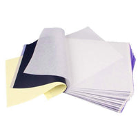 Yuelong - 15 hojas de papel de transferencia de tatuajes, plantillas de tatuaje, plantillas térmicas de papel, 4 capas, 8 1/2 x 11 pulgadas, papel de calco para tatuajes de bricolaje, kit de transferencia de tatuajes - Arteztik
